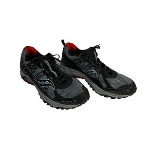 Saucony Mens Grid Excursion TR 10 S25301-1 Gray Running Shoes Sneakers Size 13